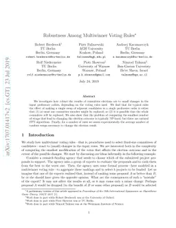 Robustness Among Multiwinner Voting Rules