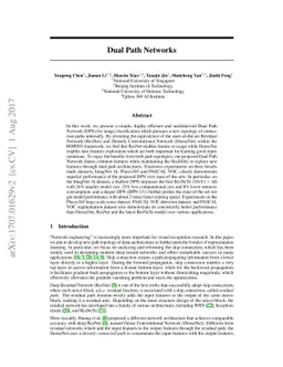 Dual Path Networks