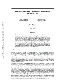 Few-Shot Learning Through an Information Retrieval Lens