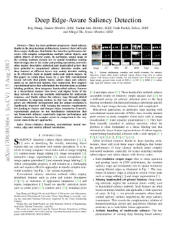 Deep Edge-Aware Saliency Detection