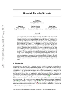 Geometric Enclosing Networks