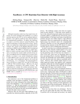 FaceBoxes: A CPU Real-time Face Detector with High Accuracy