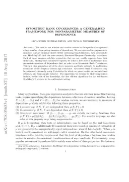 Symmetric Rank Covariances: a Generalised Framework for Nonparametric
  Measures of Dependence
