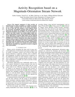 Activity Recognition based on a Magnitude-Orientation Stream Network