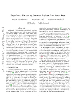 Tags2Parts: Discovering Semantic Regions from Shape Tags