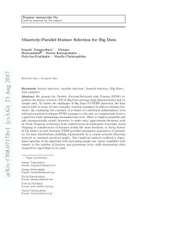 Massively-Parallel Feature Selection for Big Data