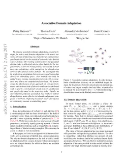 Associative Domain Adaptation