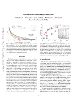 Focal Loss for Dense Object Detection