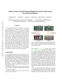 Jointly Attentive Spatial-Temporal Pooling Networks for Video-based
  Person Re-Identification