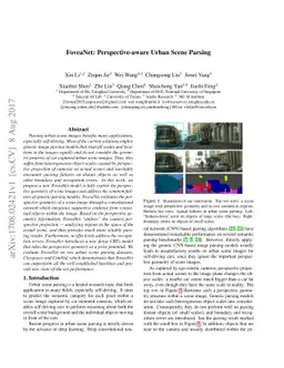 FoveaNet: Perspective-aware Urban Scene Parsing