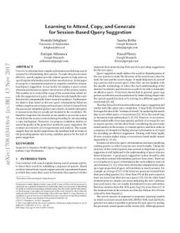 Learning to Attend, Copy, and Generate for Session-Based Query
  Suggestion