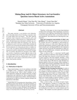 Mining Deep And-Or Object Structures via Cost-Sensitive
  Question-Answer-Based Active Annotations