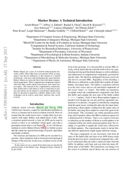 Markov Brains: A Technical Introduction