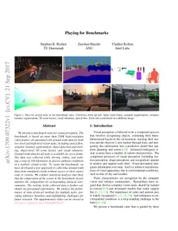 Playing for Benchmarks