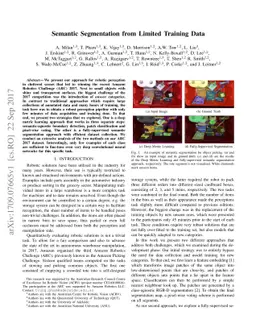Semantic Segmentation from Limited Training Data