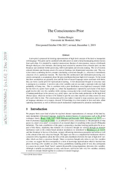 The Consciousness Prior