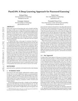 PassGAN: A Deep Learning Approach for Password Guessing