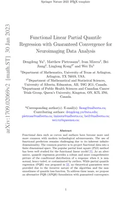 An Alternative Approach to Functional Linear Partial Quantile Regression