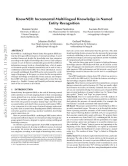 KnowNER: Incremental Multilingual Knowledge in Named Entity Recognition