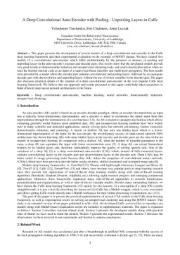A Deep Convolutional Auto-Encoder with Pooling - Unpooling Layers in
  Caffe