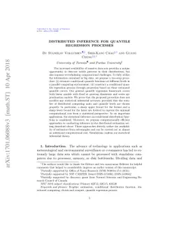 Distributed inference for quantile regression processes