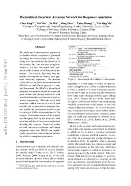 Hierarchical Recurrent Attention Network for Response Generation
