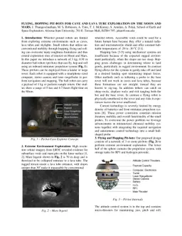 Flying, Hopping Pit-Bots for Cave and Lava Tube Exploration on the Moon
  and Mars