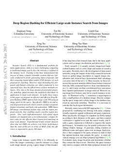 Deep Region Hashing for Efficient Large-scale Instance Search from
  Images