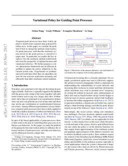 Variational Policy for Guiding Point Processes
