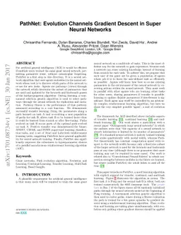 PathNet: Evolution Channels Gradient Descent in Super Neural Networks