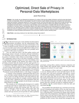 Optimized, Direct Sale of Privacy in Personal-Data Marketplaces