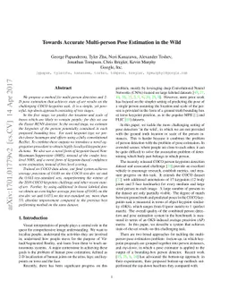 Towards Accurate Multi-person Pose Estimation in the Wild