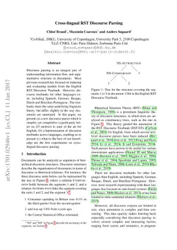 Cross-lingual RST Discourse Parsing