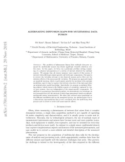 Diffusion-based nonlinear filtering for multimodal data fusion with
  application to sleep stage assessment