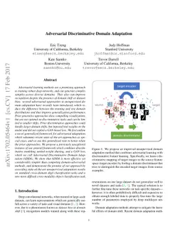 Adversarial Discriminative Domain Adaptation