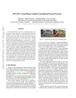 ViP-CNN: Visual Phrase Guided Convolutional Neural Network