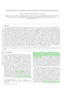 DeepNAT: Deep Convolutional Neural Network for Segmenting Neuroanatomy