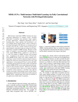 MIML-FCN+: Multi-instance Multi-label Learning via Fully Convolutional
  Networks with Privileged Information
