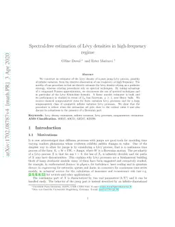 Spectral-free estimation of Lévy densities in high-frequency regime