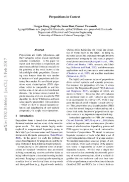 Prepositions in Context