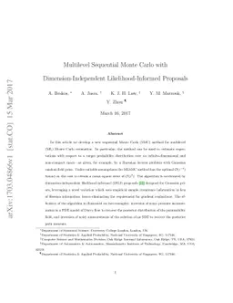 Multilevel Sequential Monte Carlo with Dimension-Independent
  Likelihood-Informed Proposals