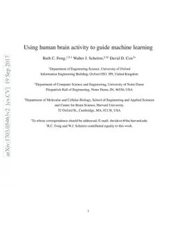 Using Human Brain Activity to Guide Machine Learning