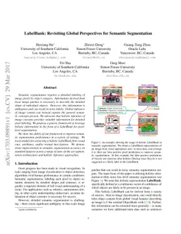 LabelBank: Revisiting Global Perspectives for Semantic Segmentation