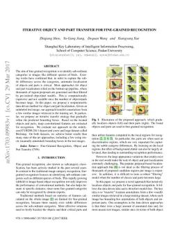 Iterative Object and Part Transfer for Fine-Grained Recognition