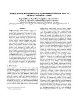 Bridging Saliency Detection to Weakly Supervised Object Detection Based
  on Self-paced Curriculum Learning