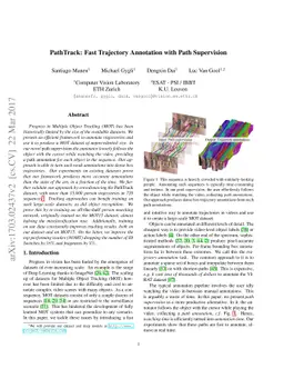 PathTrack: Fast Trajectory Annotation with Path Supervision