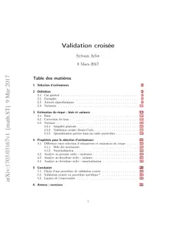 Cross-validation