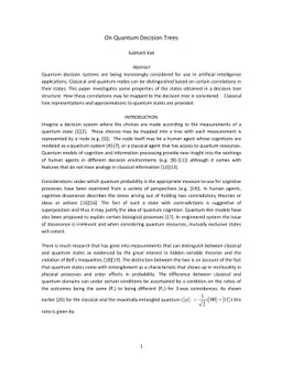 On Quantum Decision Trees