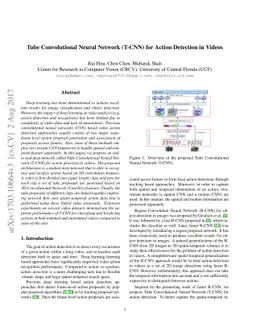 Tube Convolutional Neural Network (T-CNN) for Action Detection in Videos
