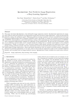 Quicksilver: Fast Predictive Image Registration - a Deep Learning
  Approach